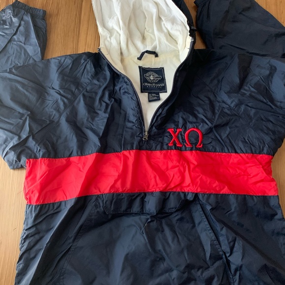 Chi Omega Charles River anorak - Picture 1 of 7